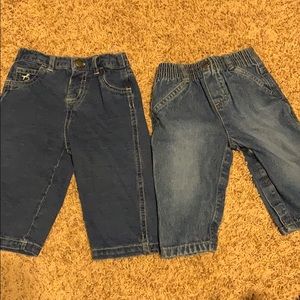 ****SOLD**** Bundle of 2 baby jeans